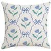 New Small and Fresh Floral Print Pillowcase Home Living Room Sofa Cushion Pillowcase