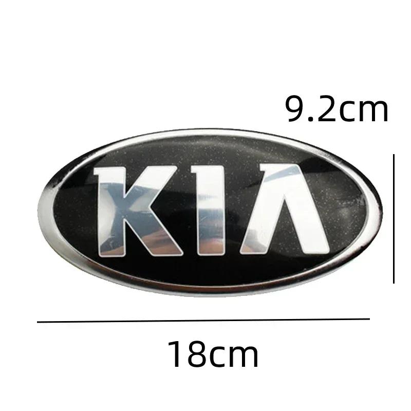 MYMX8 Car Front Grille Logo for KIA K2 K3 KX3 K4 K5 Cerato Forte Carnival Stinger Optima Ceed Senda Sorento Rear Trunk Emblem Stickers