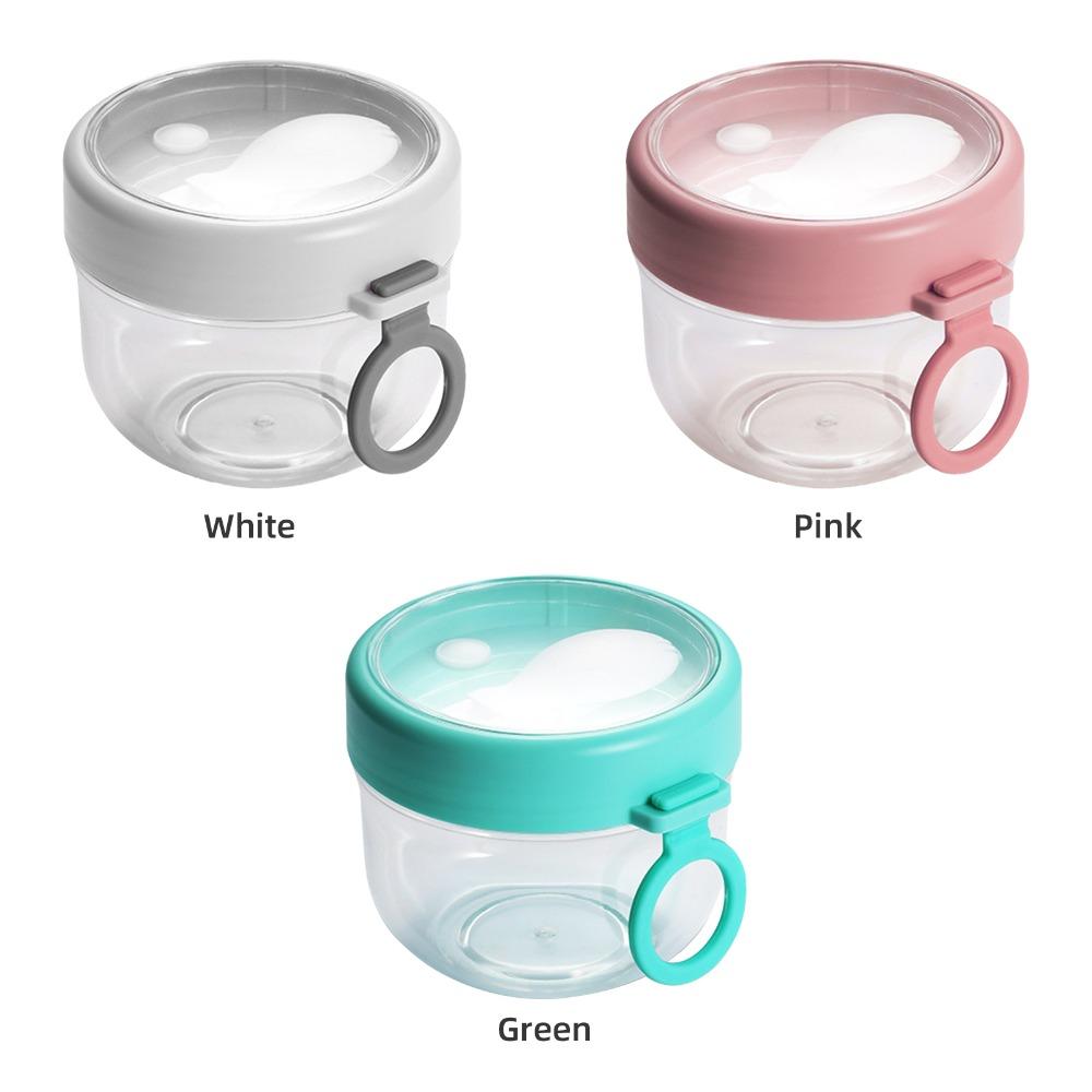 Leak Proof Oatmeal Cup Food Grade Breakfast Mug Stackable Design Yogurt Jar  Breakfast