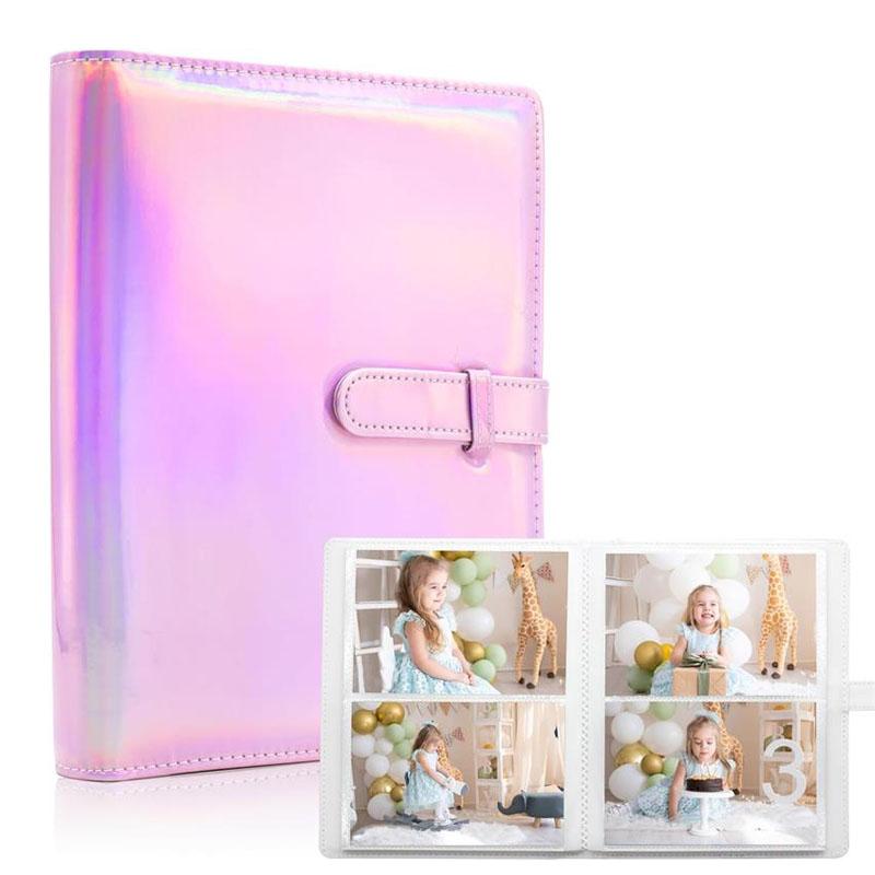 6x4 Photo Album – 152 Pockets Vegan Leather Cover Memory Album Book, Suitable for Family Wedding Boys Girls and Babies Storage
