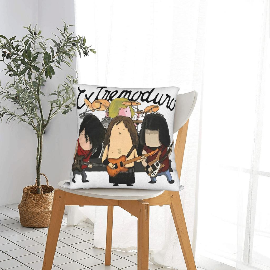 Extremoduro Pillow Cover Rock Band Funny Pillow Case For Sofa Home Decor Graphic Pillowcases Birthday Present