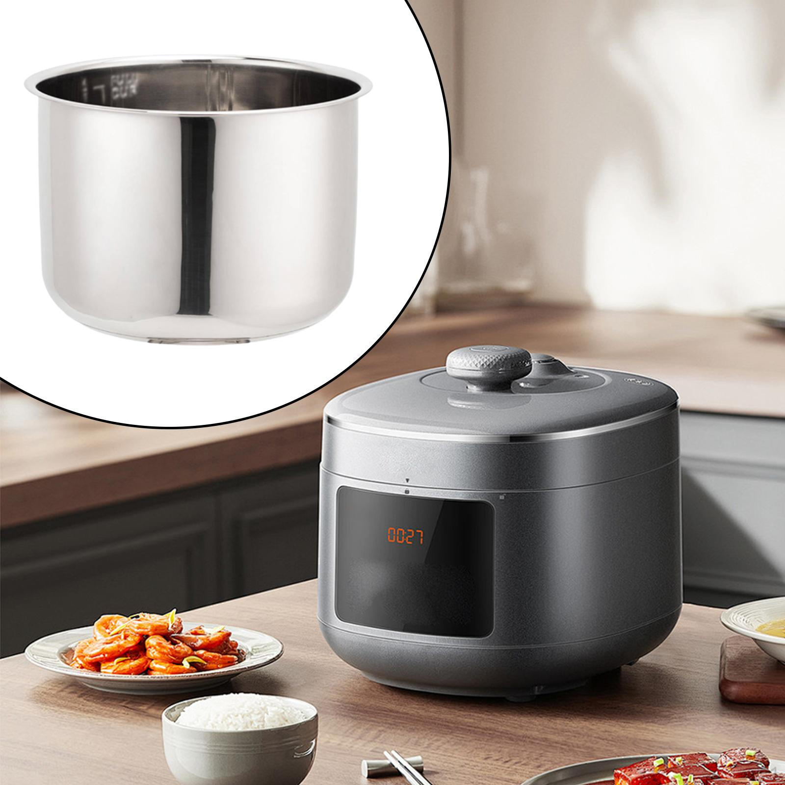 

Внутренний контейнер для рисоварки, многофункциональная переносная кастрюля из нержавеющей стали, кухонный инструмент S