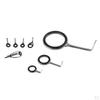 8pcs Mixed Size Stainless Steel Fishing Rod Guide Set Tip Rings Kit