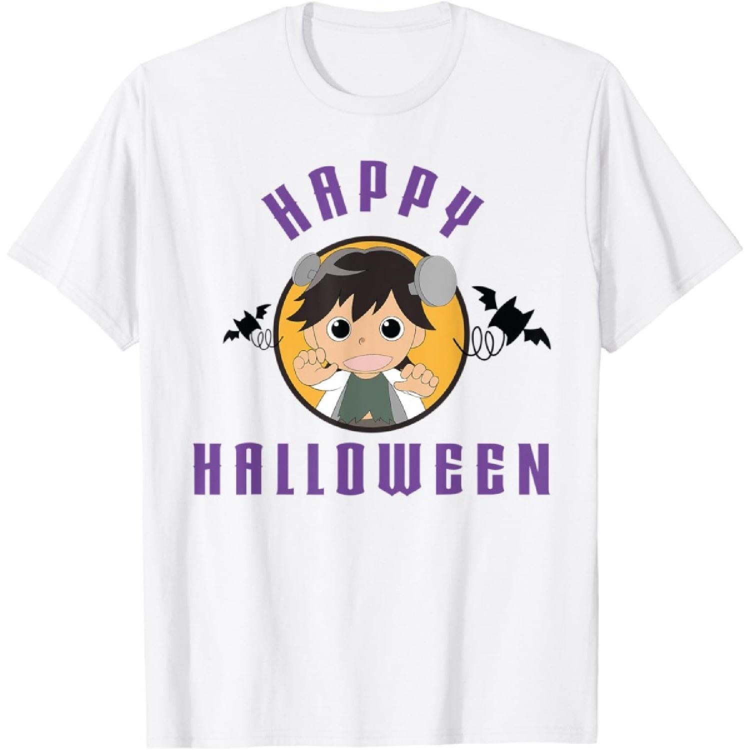 Ryan s World Happy Halloween T-Shirt XXXXXL белый