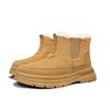 Cotton shoes Snow boots Winter piled thickened warm waterproof cotton boots High top plush boots