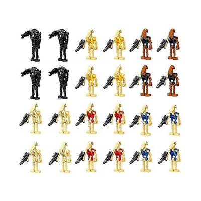 24 Stück Star Wars Kampf-Droiden Bausteine Set Mini Actionfiguren Puppen Sammlerstücke Spielzeug Dekoration Geburtstagsgeschenk