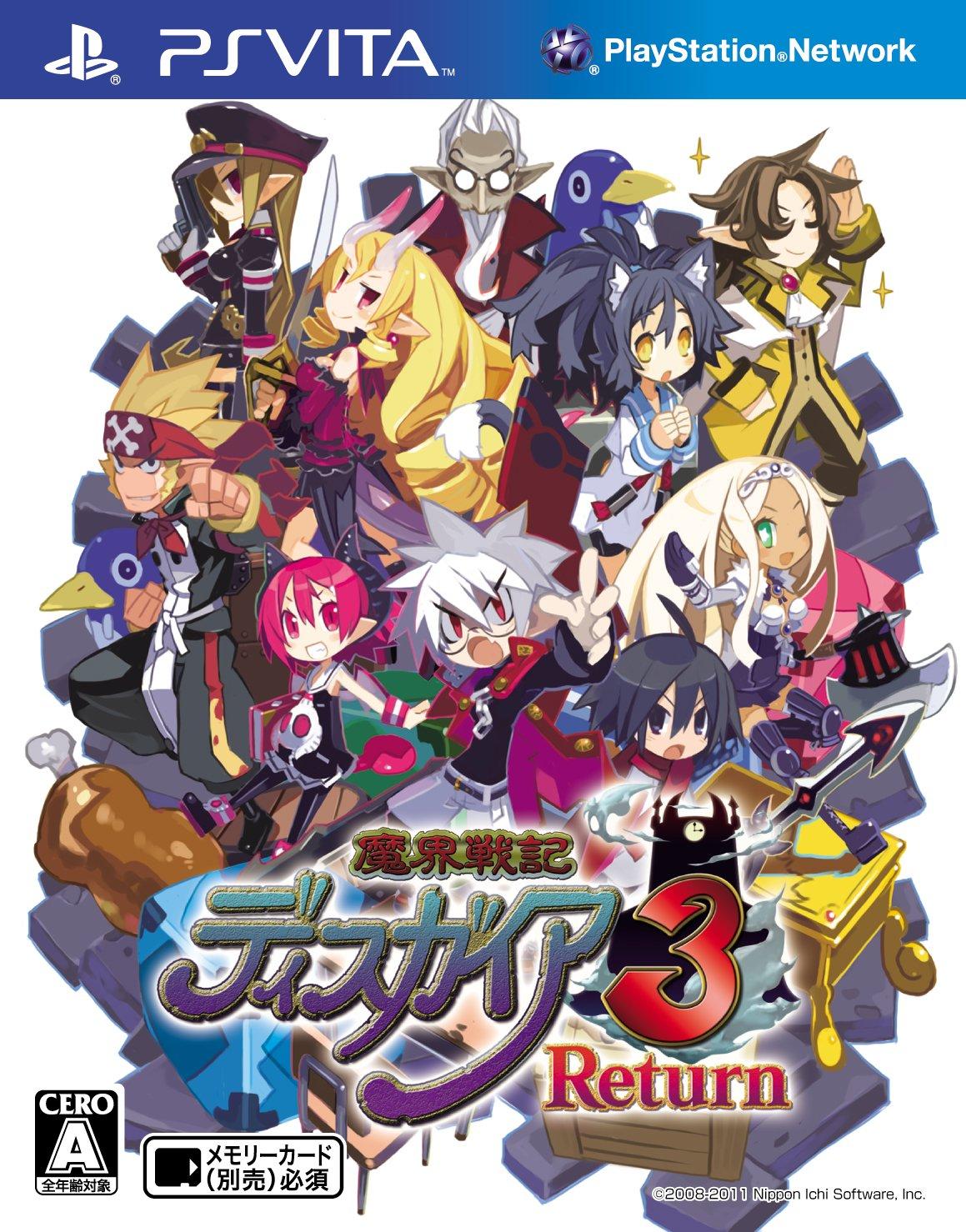Disgaea 3 Return - PS Vita
