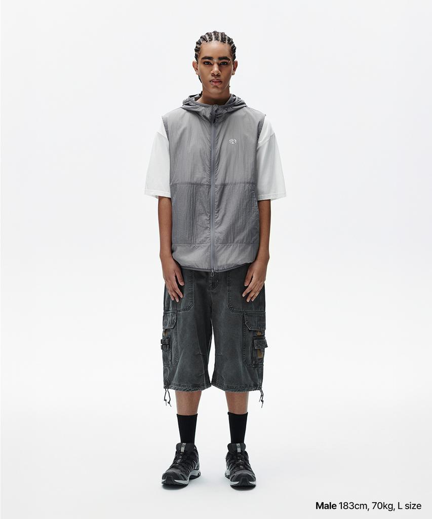 MAHAGRID Utility Cargo Short Charcoal(Mg2Fmmd171A)