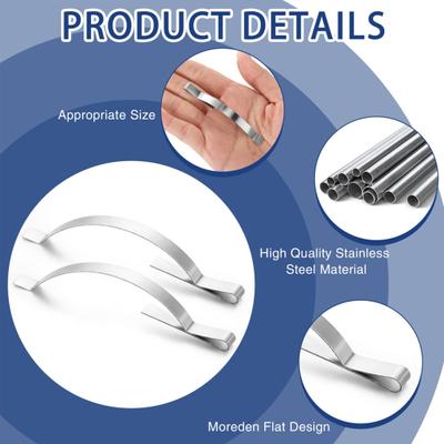 30Pcs Window Spring Clip Stainless Steel Easy Install Rust-Resistant Durable Screen Stabilizer Home Supply