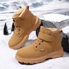 Kid's Winter Boots  Plus Velvet Plus Cotton Snow Boots Outdoor High Warm Girls Winter Boots  Kids Winter Boots
