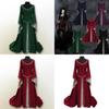 Enchanting Medieval Renaissance Women's Vintage Gown Dress For Fantasy Events And Parties