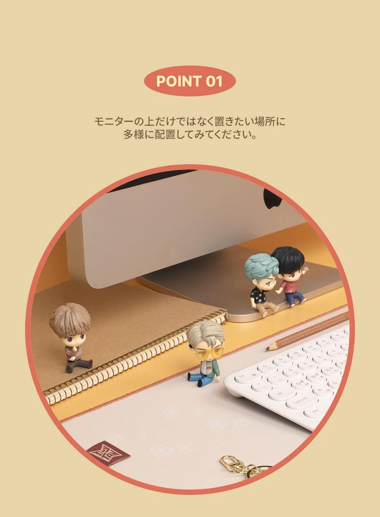 Big Hit IP ROYCHE TinyTAN Monitor Figure V ver.2 (Dynamite) TinyTAN-RFG-D-V