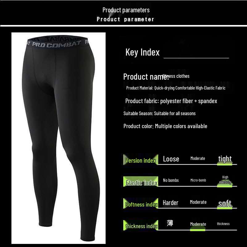 Men's Fitness & Running Pants: Breathable, High Elasticity Shorts & Long Capris