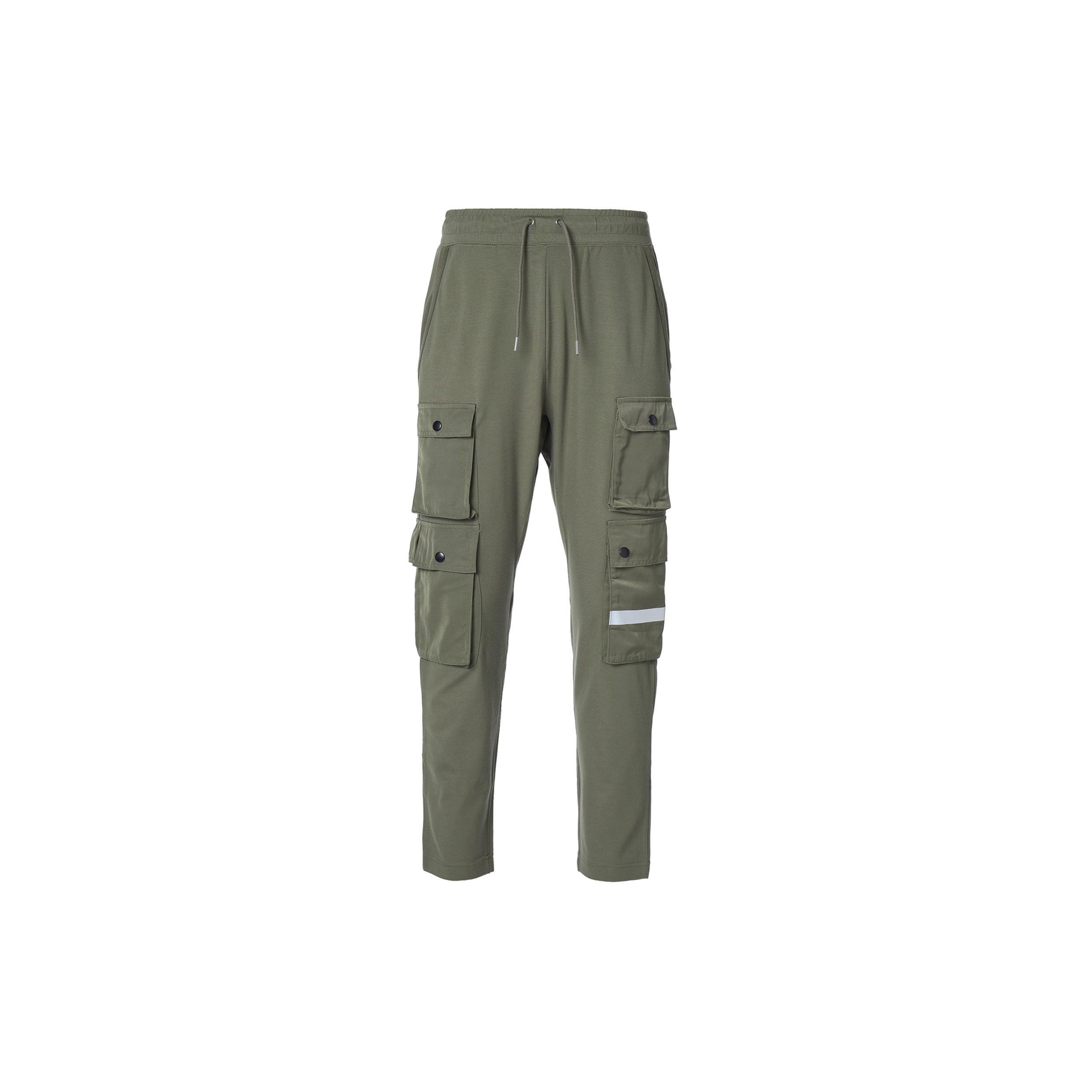 Nike Sportswear City Made Multiple Pockets Reflective Logo Knit Casual Pants Yellow Men s DB3612-380 XL