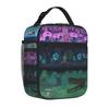 Subnauticas Deep Sea Game Tote Insulated Lunch Bag Adventure Creature Handheld Food Bags Leakproof Cooler Thermal Large Capacity