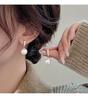 French Pearl Earrings with Light Luxury and High-End Feel, Age Reducing Earrings S925 Silver Needle