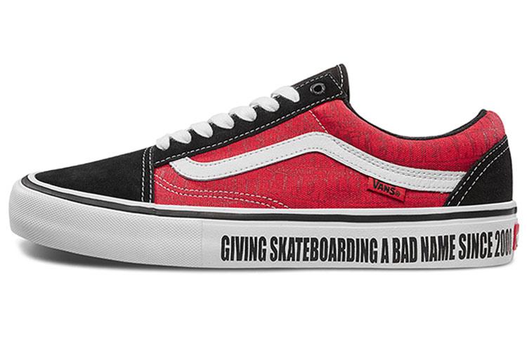 Vans X Baker Old Skool Pro Red White VN0A45JCUZV 35