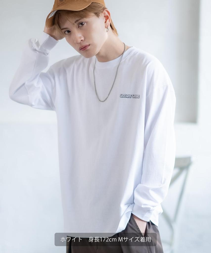 [IMPROVES] [SIDEWAYSTANCE] Silhouette Downer Bear Long Sleeve T-Shirt