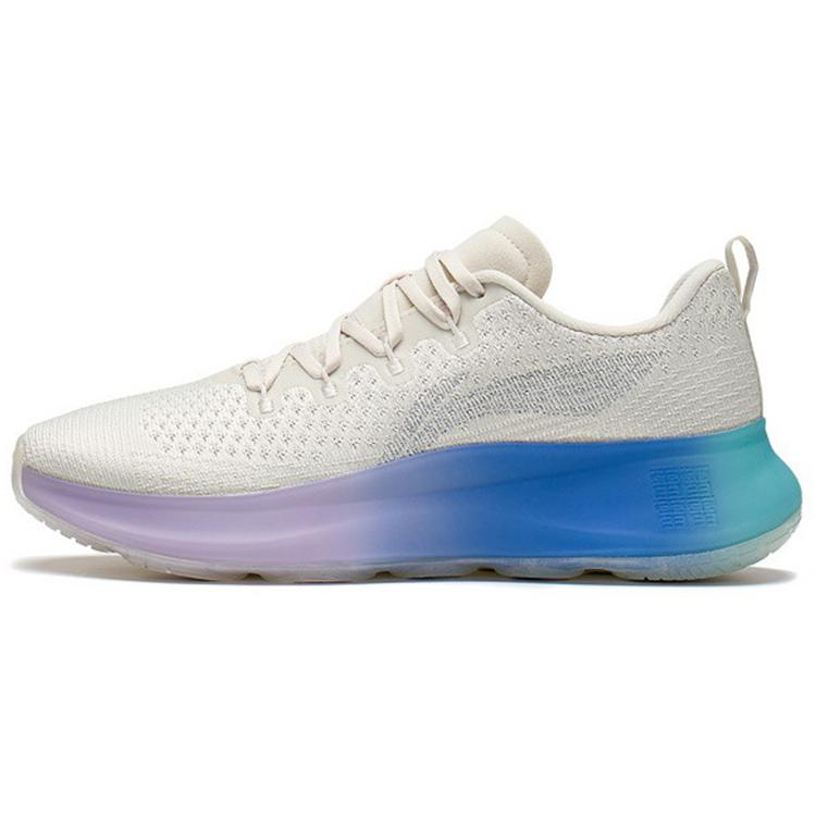 New LiNing Wujie 4 Non Slip Lightweight Low Top Training Shoes Women's Pearl White AFVS008-4