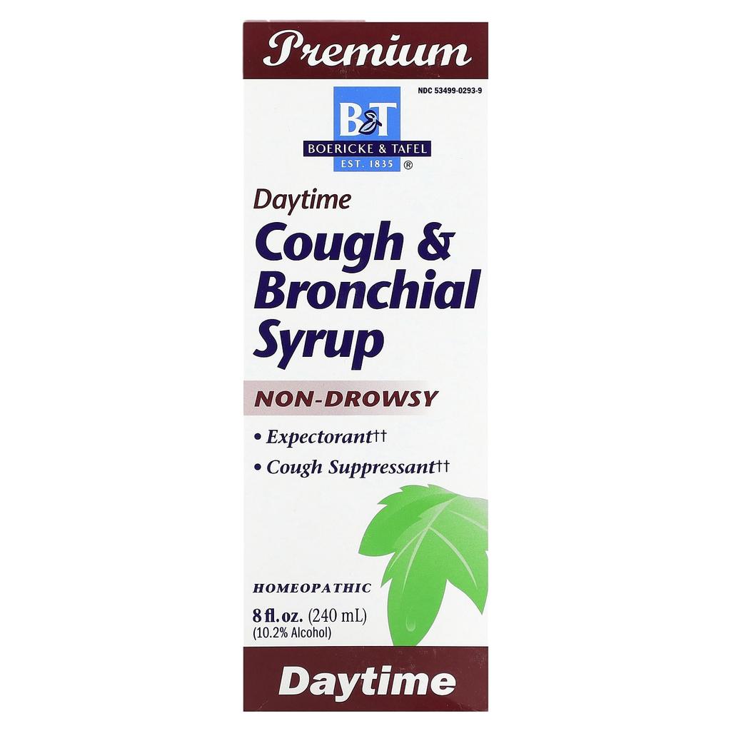 Boericke & Tafel, Cough & Bronchial Syrup, Weekly, 240Ml(8Fl Oz)