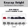 Keycap Anime Japanese Layout PBT Cherry Profile for Mechanical Keyboard 60/64/68/87/104/108