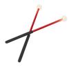 2 Pcs Timpani Mallet Soft Wool Felt Head Anti Slip Rubber Handle Alloy Percussion Stick