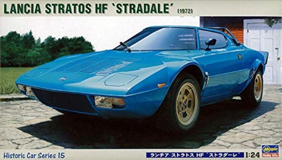 Hasegawa Lancia Stratos HF Stradale Plastic Model HC15 1/24