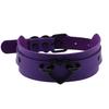 Trendy Sexy Punk Gothic Leather Heart Circle Choker Necklace Vintage Charm Women  PU Collar Necklaces