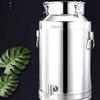 304 Stainless Steel Storage Bucket with Faucet