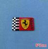 Aluminum Car Sticker Ferrari Pattern Decal Cover Badge Supplies Replacement Car Styling Decal For Ferrari Teams Auto Accessories GP6