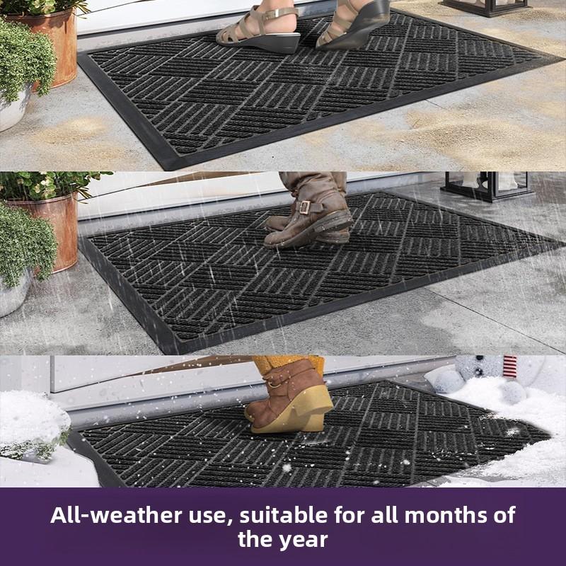 Modern Simple Entrance Door Mat With Nonslip Rubber Bottom For Home And Commercial Use