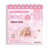 Mini Sticker Book: DIY Cute Art Journal & Spiral Notebook for Students