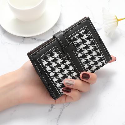 Card Bag Women's Multi-card Position Solid Color Simple Small Fresh Student Anti-degaussing Driver's License Small Credit Card Holder