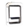 Truck Tool Box Latch Paddle Lock Stainless Steel 4.72x3.66in Trailer Door Latch Lock for Caravan RV