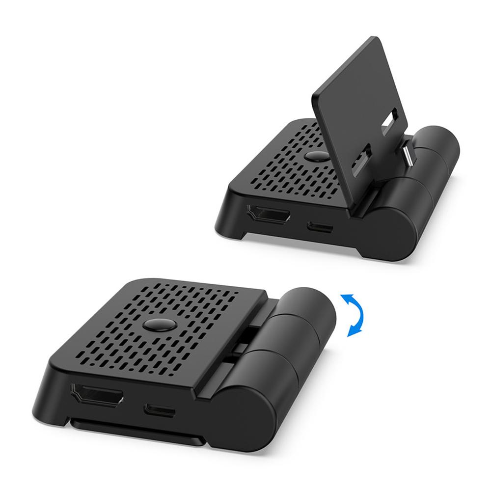 DOBE FOMIS ELECTRONICS TNS-19027B For Nintendo Switch 2/Switch 2/Switch OLED Video Converter Dock 4K HD Output Folding Portable Stand