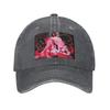 Charlie And Vaggie Valentines Hazbin Hotels Denim Cap Casual Baseball Caps Adjustable Hat Summer Unisex Baseball Hats