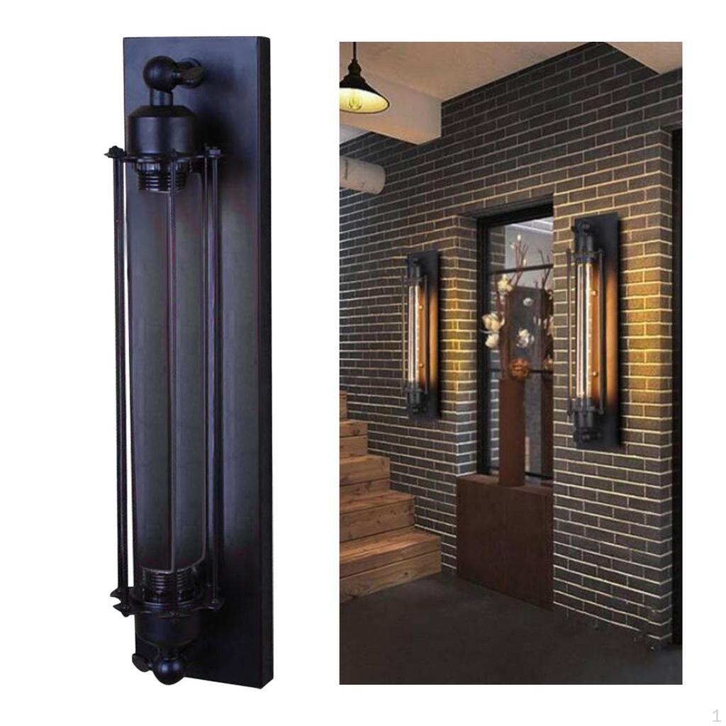 Retro Wall Sconces, Mount Sconce Lighting, E27 Bulb for Living Room Bedroom Hallway Loft Decor