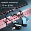 Cross-border Neckband Bluetooth Earphones with Ultra-long Standby & Digital Display for KTV Singing and Calls