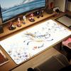 Pippi Longstocking Large Size Mouse Pad Large Gaming Table Cushion Non-slip Laptop Tablet Big Mousepad XXL Mat Mini PC Playmat With Lock Edge