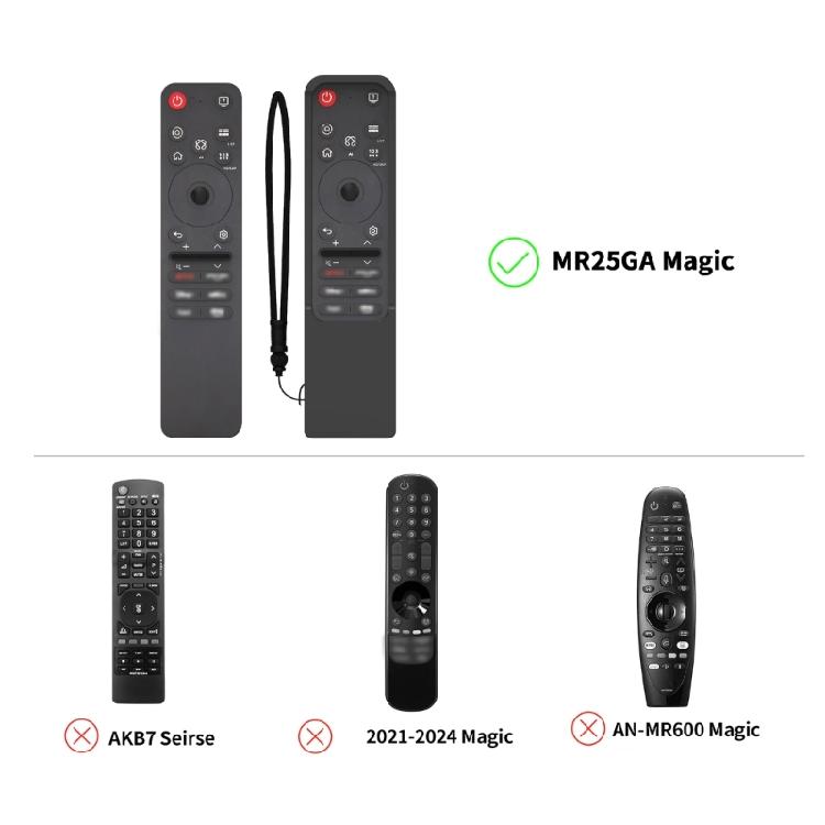 Precise Flexible Silicone Cover For MR25GA Remote Controller AntiScratch Skin Protectors Soft Case