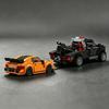 MOC City Rescue Vehicle, American Police Tow Truck, F-450 Tow Truck, Mini Race Car, Building Block Toy, Tow Truck, GT Supercar