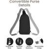 Anti Theft Sling Bags for Women, RFID Blocking Travel Crossbody Purse