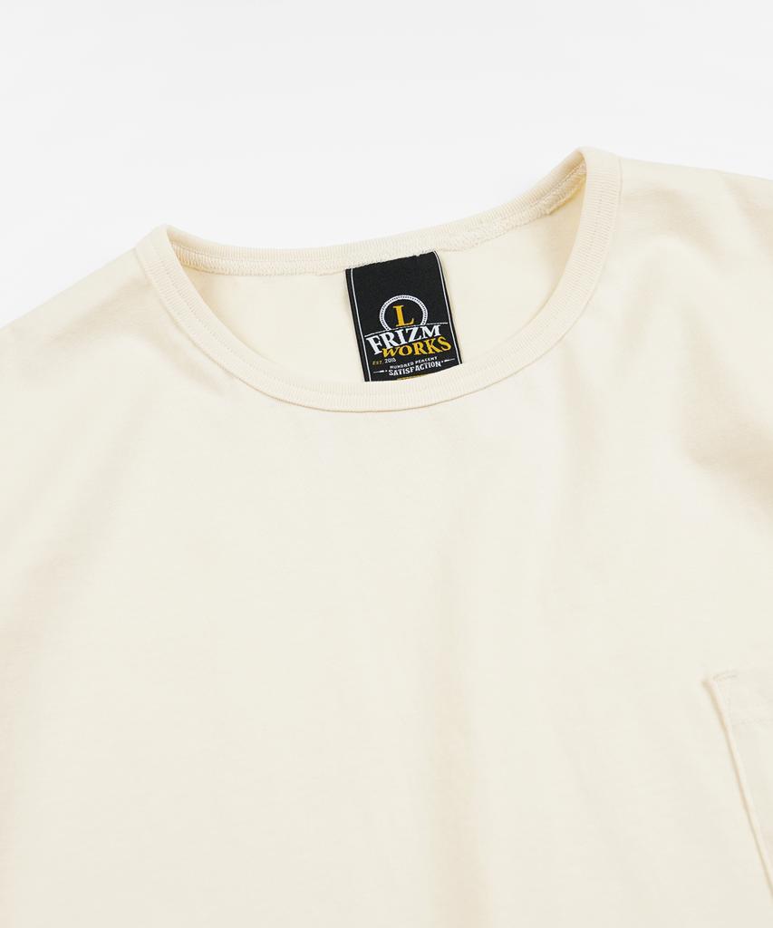 FRIZMWORKS Vintage Pocket Half Tee _ Ivory