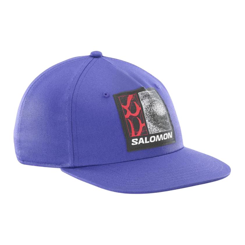 Кепки SALOMON Унисекс Ярко-фиолетовые C14331 L/XL