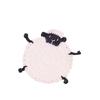 Cartoon Knitted Animal Coaster Handmade Teacup Pad Creative Crochet   Lamb Coasters  Home Decor