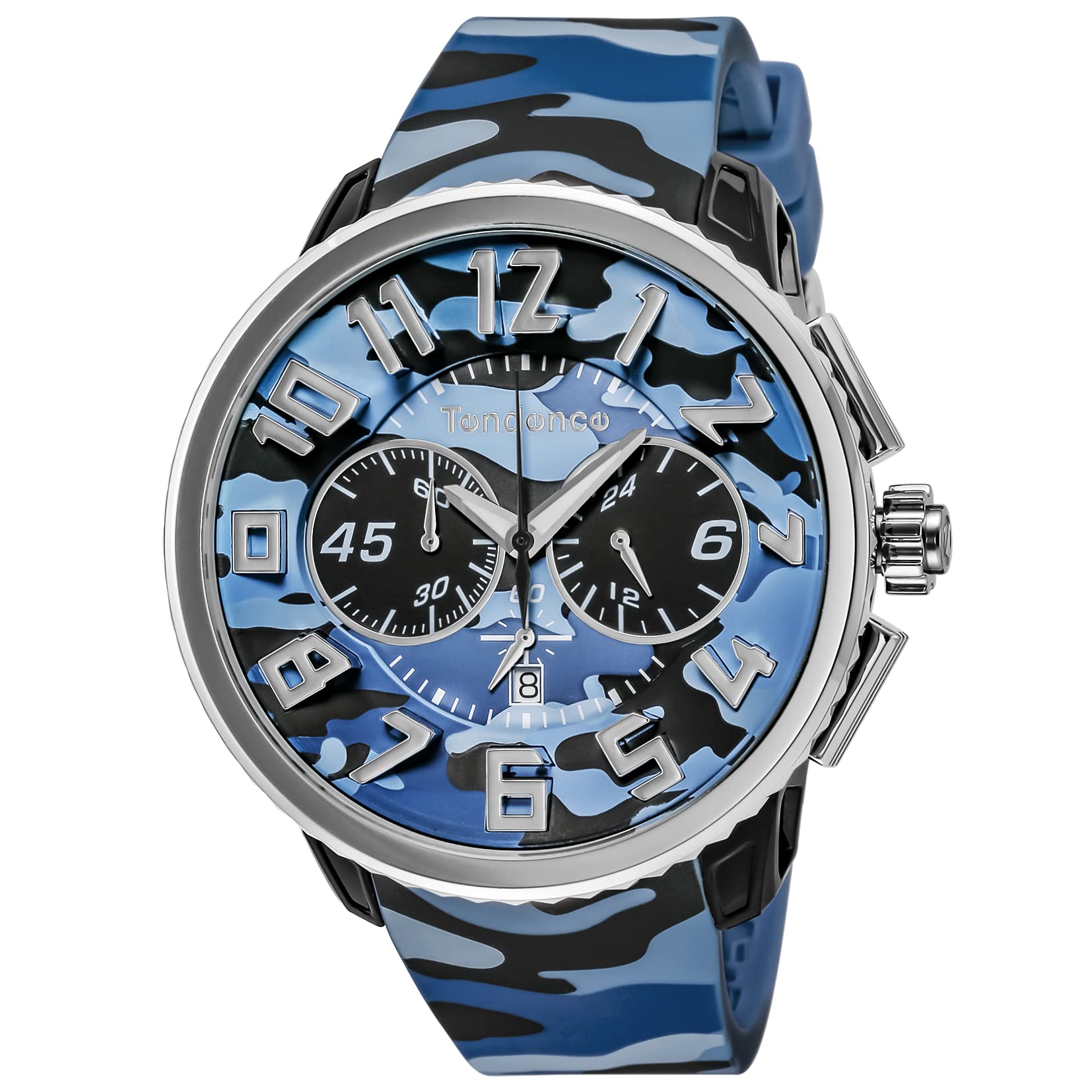 

Gulliver Round CAMO Gulliver Round Camouflage Dial Stainless Mineral Glass Quartz 51MM Watch TY046023 Blue [Tendence] Steel/Nylon Men s [Item] синий