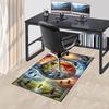 1PC Wheel of the Year Extra Large Non Slip Floor carpet, Office, family, bedroom, Studio Large Area Rug Indoor Rugs, Vibrant Colors