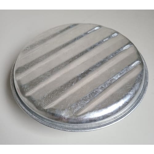 Doi Metal Chemical Co., Ltd. 112886, Silver, Galvanized Iron Hot Water Bottle, 1.2-inch (Direct Flame Compatible)
