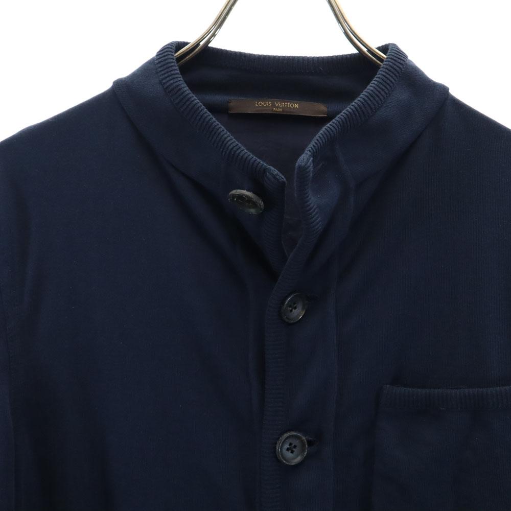Louis Vuitton Herren Strickjacke Langarm M Navy system Gebraucht Made in Italy