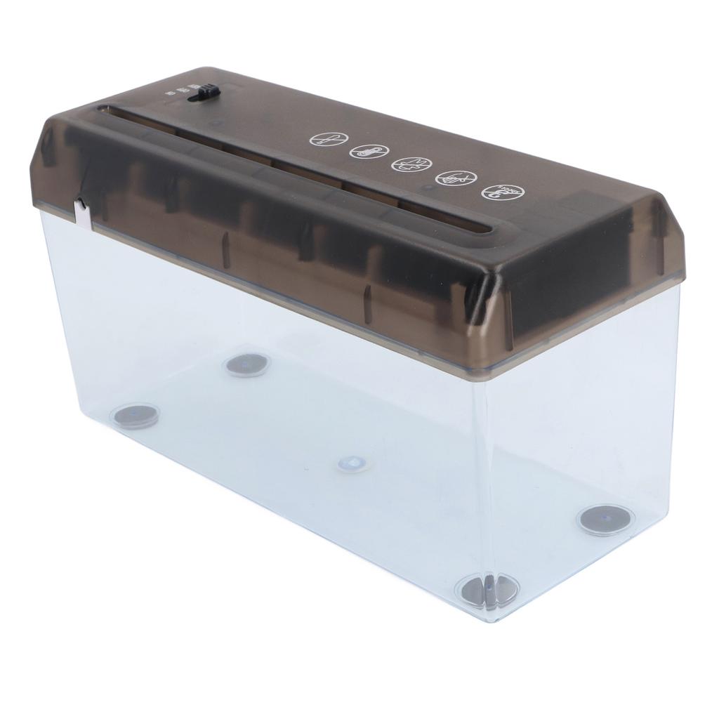 Strip Cut Paper Shredder USB Or Battery Powered Electric  Paper Cutting Machine for Office School